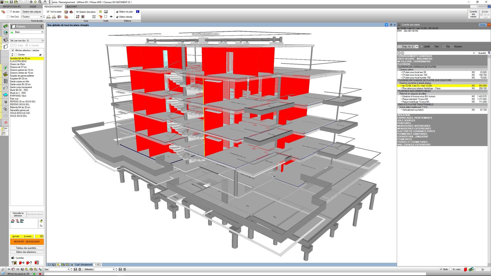 Découvrez comment Easy-KUTCH génère très rapidement des quantités d'un projet à partir de simples fichiers 2D